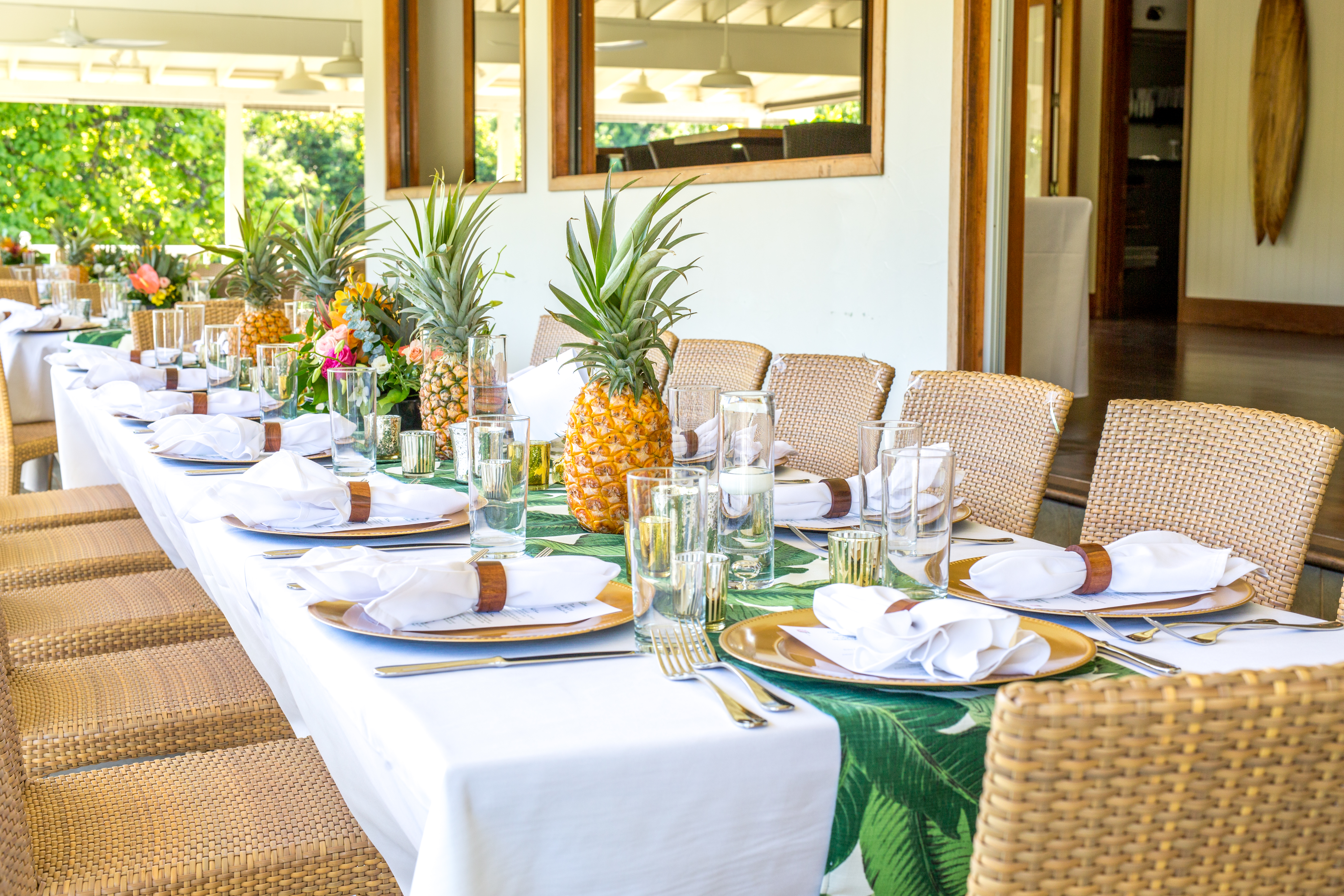 Plantation Gardens Restaurant Table Setting
